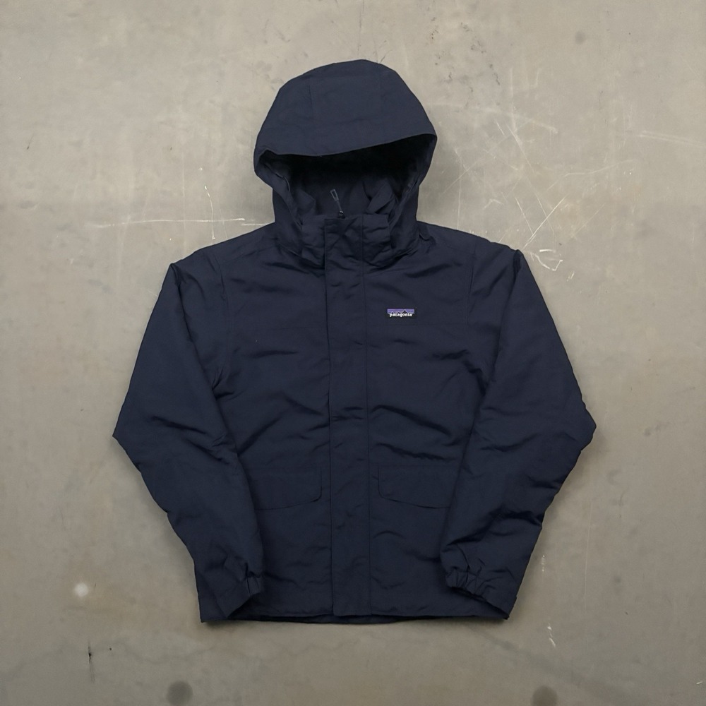 Patagonia Men's Isthmus Jacket, Navy Blue, winter jacket, Quilted, XS